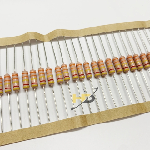 Điện Trở Vạch 1W 330K 2% Đóng Dây Loại Tốt