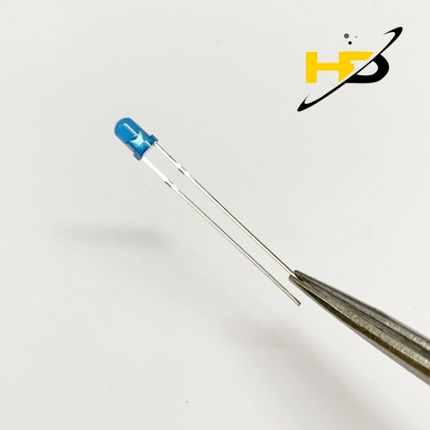 LED 3mm Màu Xanh Dương 3.0-3.2V Siêu Sáng Chân Dài