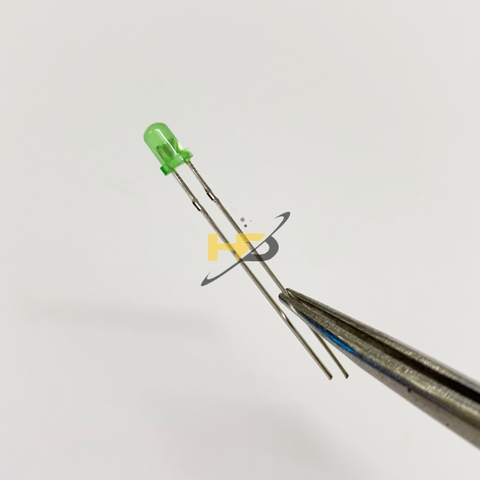 LED 3mm Màu Xanh Lá Siêu Sáng 3.0-3.2V Chân Dài