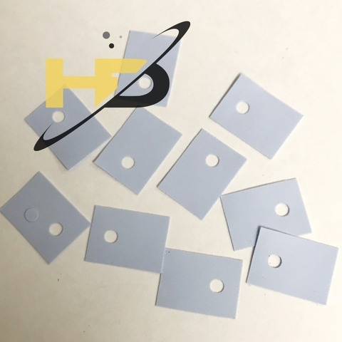 Lót Sò Silicon Cách Nhiệt TO-220 Màu Xanh (10c)