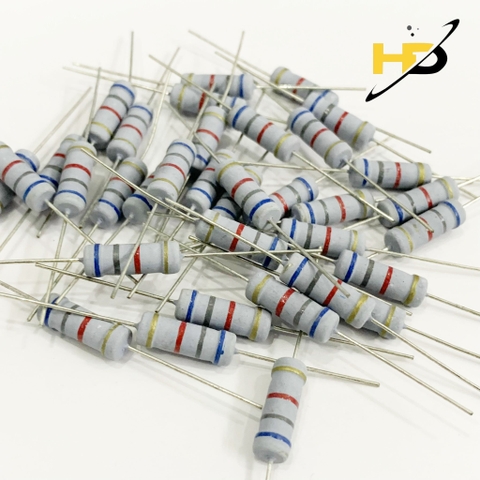 Điện Trở Công Suất 6K8 2W 5% Chân Cắm Mới