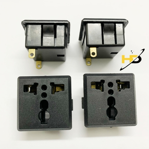 Ổ Cắm Chuyển Đổi Từ 2 Chân Sang 3 Chân An Toàn Tiện Dụng