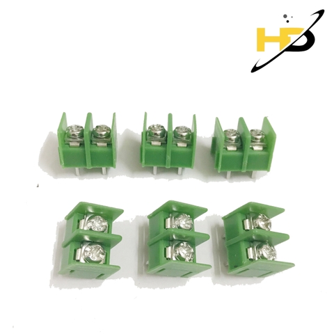 Cọc Nối Dây KF7.62-2P Màu Xanh Thẳng, Linh Kiện Điện Tử