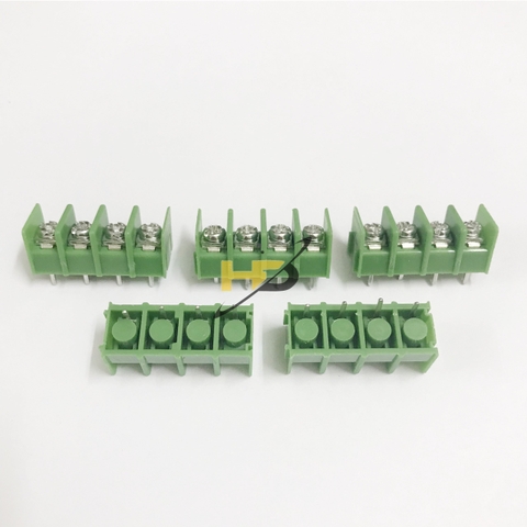 Cầu Đấu KF7.62-4P 7.62mm Terminal Màu Xanh, Cọc Nguồn