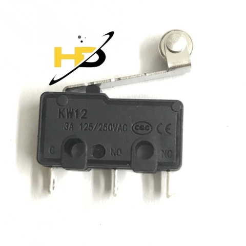 Công Tắc Hành Trình Bánh Xe Sắt KW12 3A 250VAC