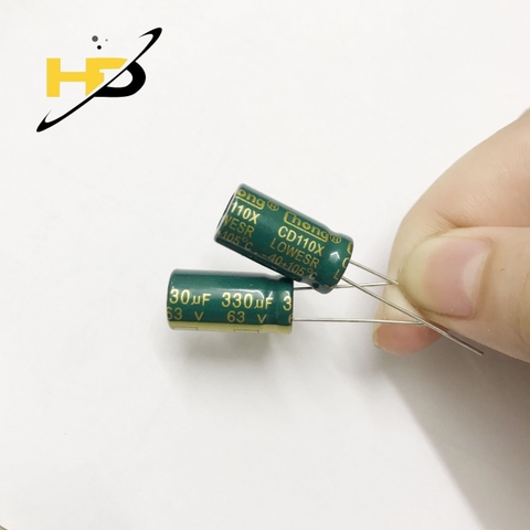 Tụ Hóa 330uF 63V Có Phân Cực, Tần Số Cao
