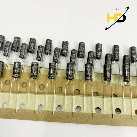 Tụ Hóa 10UF 50V Kích Thước 5x11mm Chính Hãng Samwha