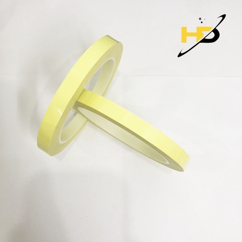 Băng Dính Vàng Quấn Biến Áp Xung Rộng 10mm Cuộn Dài 66m