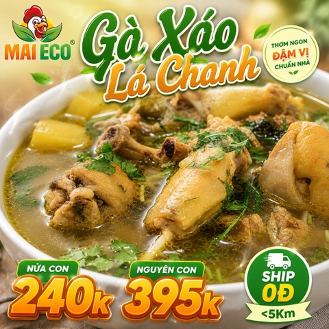 Gà Xáo Lá Chanh