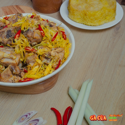 Gà Kho Sả