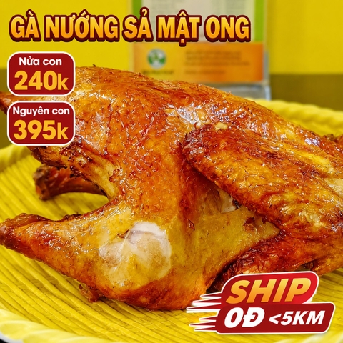 Gà Nướng Sả Mật Ong