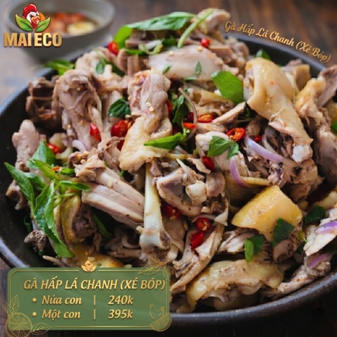 Gà Hấp Lá Chanh