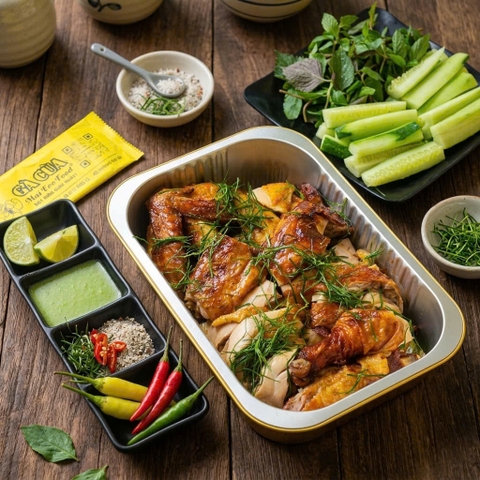 Gà Nướng Sả Mật Ong