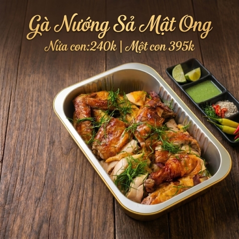 Gà Nướng Sả Mật Ong