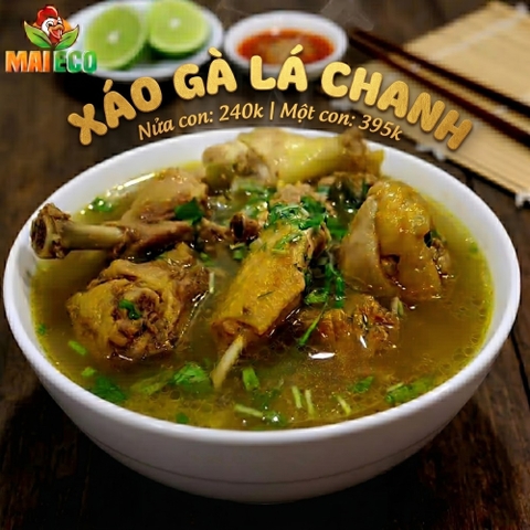 Gà Xáo Lá Chanh