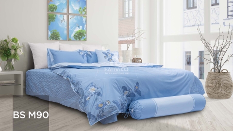 Bộ Thêu cao cấp Hanvico Blue Sky - BSM90