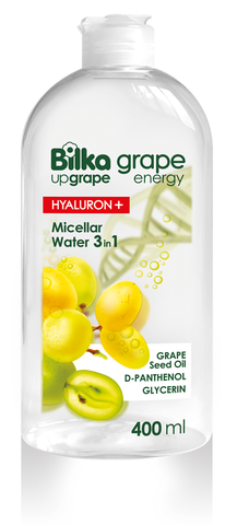 Nước tẩy trang Bilka Upgrape Grape Energy HYALURON+ MICELLAR WATER 3 IN 1