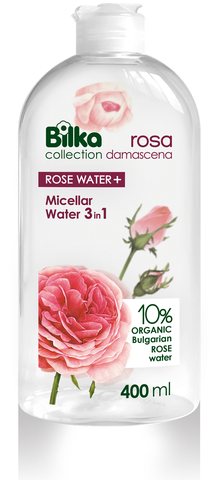 Nước tẩy trang Bilka Collection ROSA DAMASCENA MICELLAR WATER 3 IN 1