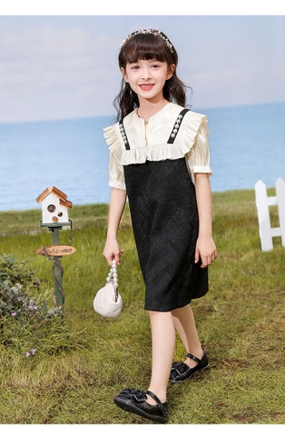 V14 - Váy đen trắng - 3035