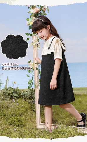 V14 - Váy đen trắng - 3035