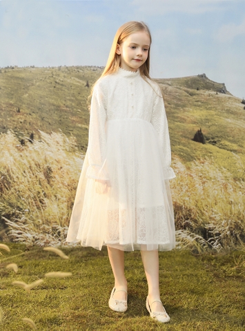 Váy trắng ren 2940