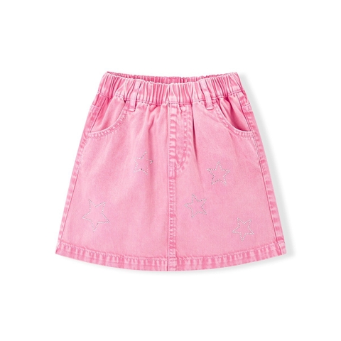 V9 - Chân váy jean hồng - 3248