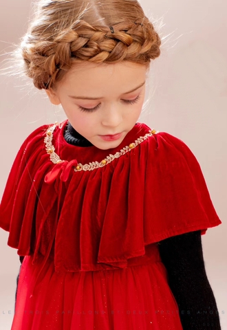 V15 - Váy đỏ nhung - 2960C