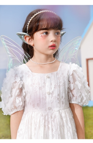 Váy hoa trắng 3039