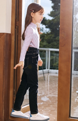 Q40 - Quần jean đen- 3123