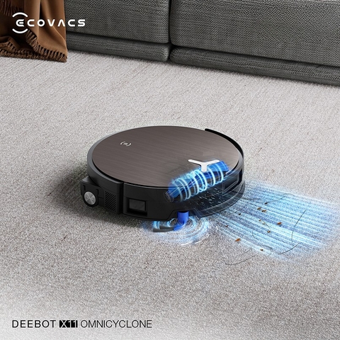 Robot hút bụi lau nhà Ecovacs Deebot X11 OmniCyclone 2026.