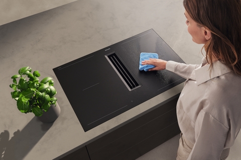 Bếp Từ Kèm Hút Mùi KMDA 7876 FL.