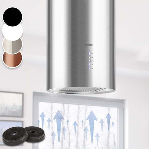 Máy Hút Mùi Đảo Treo Trần Hiện Đại Cho Gian Bếp Cao Cấp