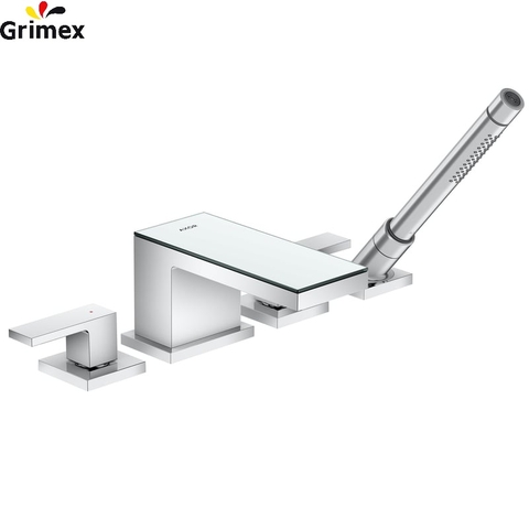 Vòi Bồn Tắm AXOR MyEdition Wannenrandarmatur, Zweigriffmischer chrom/verspiegelt  47430000