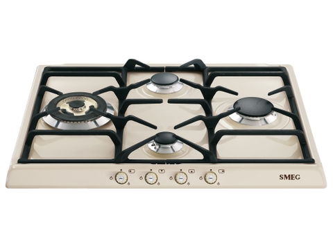 Bếp gas Smeg Cortina SR764PO màu kem