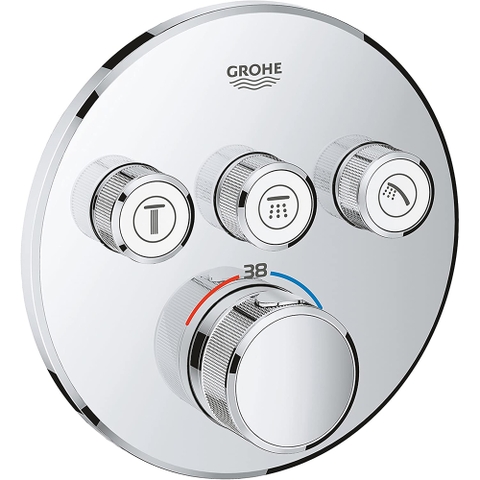 Mặt điều khiển bộ trộn Grohe Grohtherm SmartControl 29121000