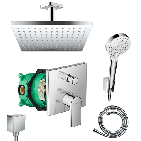 Bộ sen tắm gắn trần Hansgrohe Vernis Shape 230 GR01