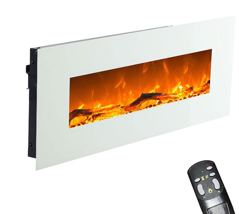 Lò sưởi treo tường Glow Fire Wall Electric Fireplace with LED Technology