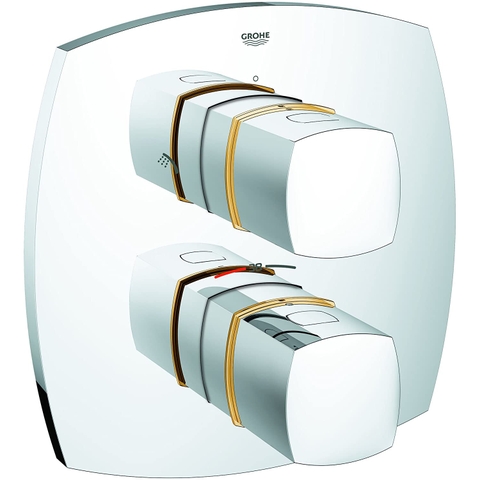 Mặt điều khiển bộ trộn Grohe Grandera 19937IG0 Chrome