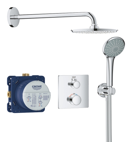Bộ sen âm tường Grohtherm Perfect 210 34734000