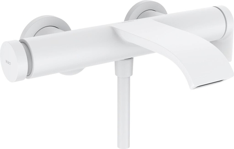 Vòi bồn tắm gắn tường Hansgrohe Tecturis S matt white 75420700