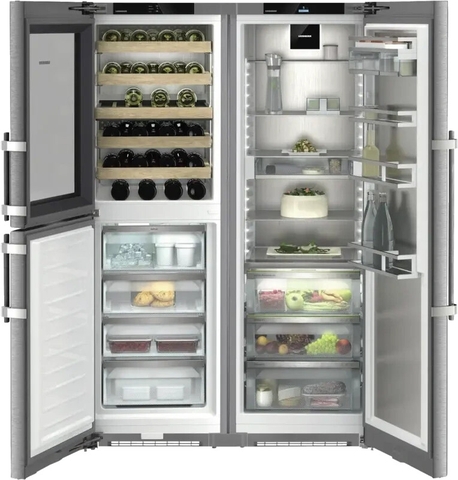 Tủ lạnh kiêm tủ rượu Liebherr XRCst 5295-20 BlackSteel
