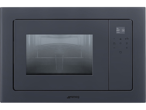 Lò vi sóng kèm nướng âm tủ Smeg FMI120G