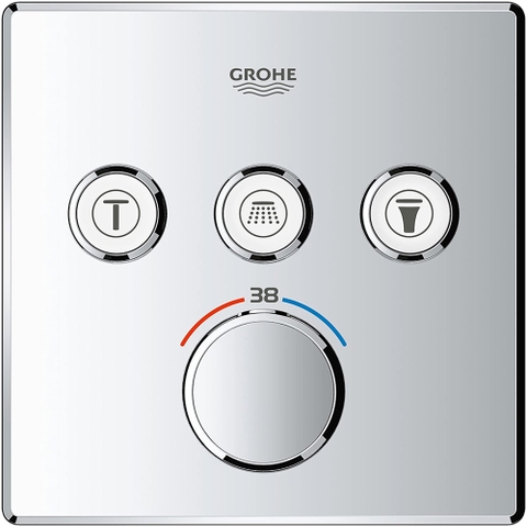 Mặt điều khiển bộ trộn Grohe Grohtherm SmartControl 29126000