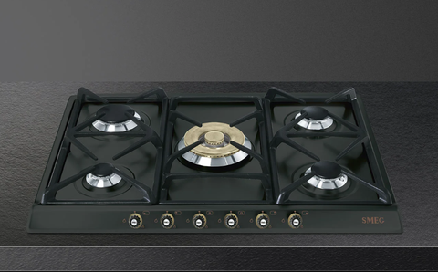 Bếp gas Smeg Cortina SR775AO màu đen