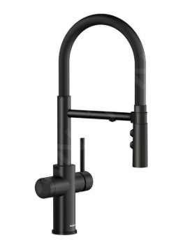 Vòi rửa bếp Blanco Catris‑S Flexo Filter Schwarz Matt 526707