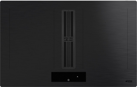 Bếp từ kèm hút mùi Smeg HOBD382MB2