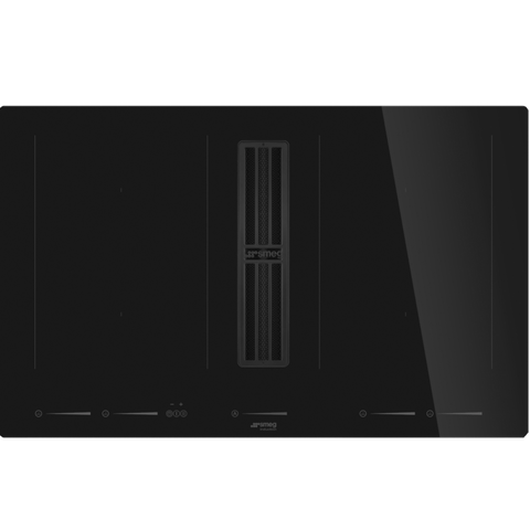 Bếp từ kèm hút mùi Smeg HOBD682D2