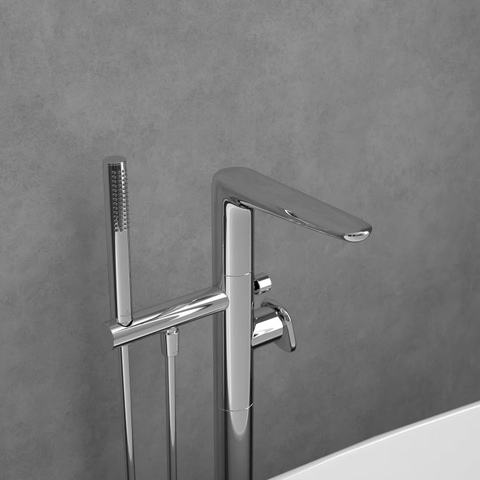 Vòi bồn tắm Villeroy & Boch Antao Single-Lever Bathtub Faucet, Chrome