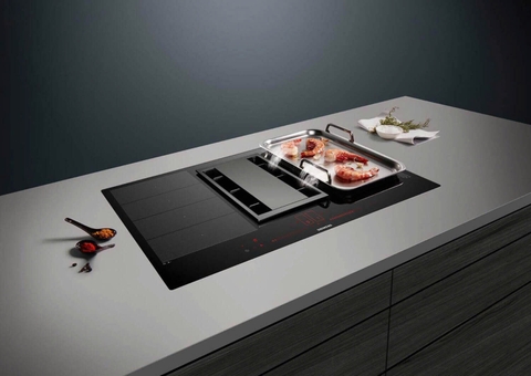 Bếp từ tích hợp hút mùi Siemens EX875LGA6 – iQ700