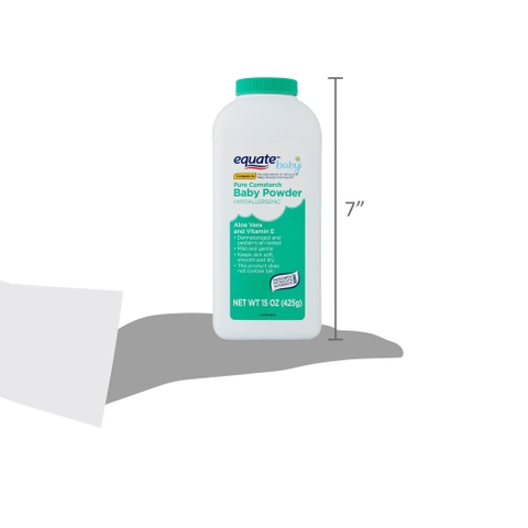 PHẤN DÀNH CHO BÉ EQUATE BABY ALOE VERA AND VITAMIN E